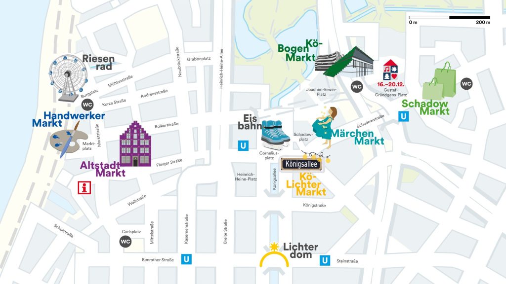 Duesseldorf christmas markets